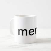 Merpのマグ コーヒーマグカップ (正面左)