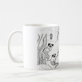 Merpugs コーヒーマグカップ (左)