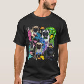 MERPUGS! Tシャツ (正面)