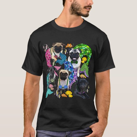 MERPUGS! Tシャツ (正面)