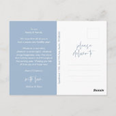 Merriest Christmas Family Photo, Pine Tree Layover ポストカード (裏面)