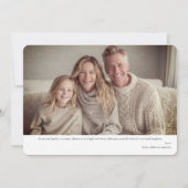 Merriest Modern Christmas Photo シーズンカード (裏面)