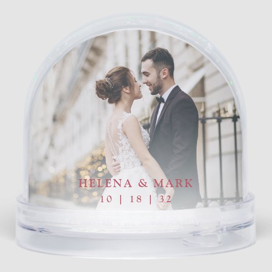 Merrily Ever After Wedding Photo & Custom Text (裏面)