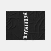 Merrimack  フリースブランケット (正面(横))