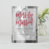 Merriy 結婚した Photo with Overlay | レッド シーズンカード (スタンド正面)