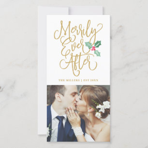 Merriy Ever 結婚 After's Holidayの写真 金ゴールド シーズンカード