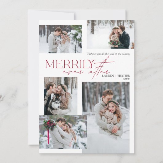 Merriy Ever 5写真Newlywed シーズンカード (正面)