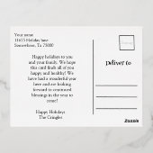 Merry 箔シーズンポストカード (裏面)