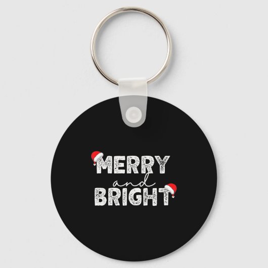 Merry &amp; Bright And I'm Trying To Feel Merry &a キーホルダー (正面)
