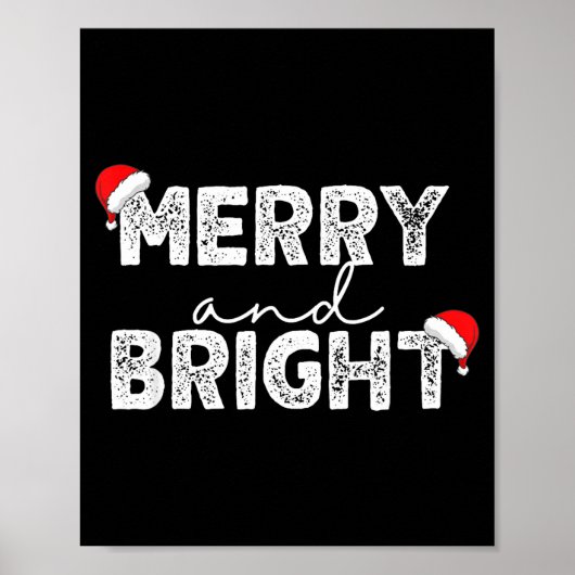Merry &amp; Bright And I'm Trying To Feel Merry &a ポスター (正面)