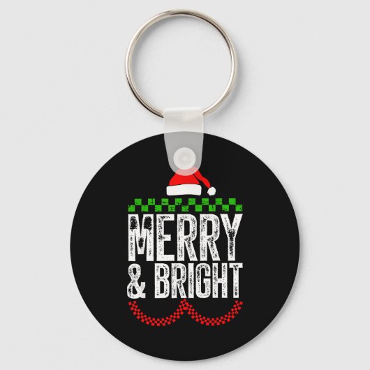 Merry &amp; Bright Moody &amp; Uptight Matching Co キーホルダー (正面)