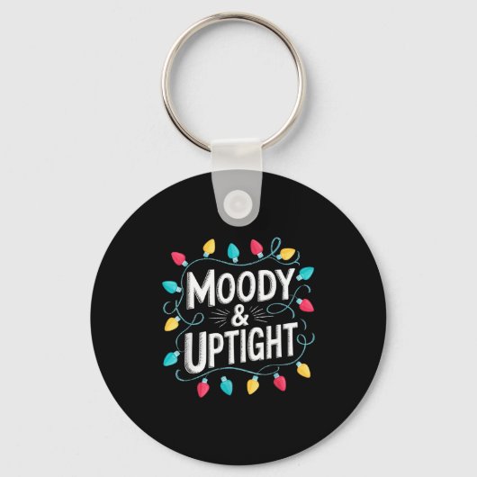 Merry & Bright Moody & Uptight Matching Co キーホルダー (正面)