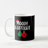 Merry & Bright Moody & Uptight Matching Co コーヒーマグカップ (左)
