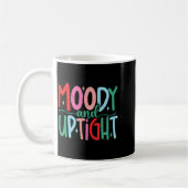 Merry & Bright Moody & Uptight Matching Co コーヒーマグカップ (左)