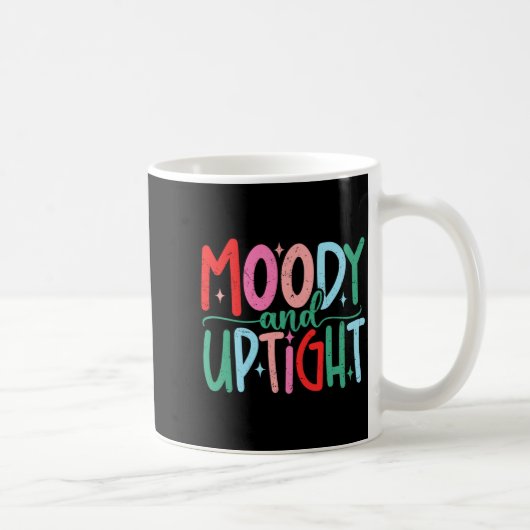 Merry & Bright Moody & Uptight Matching Co コーヒーマグカップ (右)