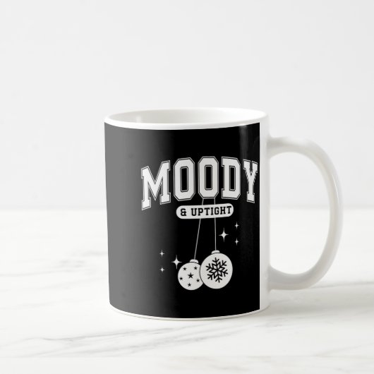 Merry & Bright Moody & Uptight Matching Co コーヒーマグカップ (右)