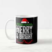 Merry & Bright Moody & Uptight Matching Co コーヒーマグカップ (左)