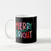 Merry &amp; Bright Moody &amp; Uptight Matching Co コーヒーマグカップ (左)