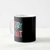 Merry & Bright Moody & Uptight Matching Co コーヒーマグカップ (正面左)