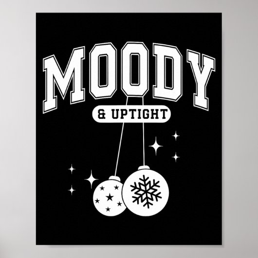 Merry &amp; Bright Moody &amp; Uptight Matching Co ポスター (正面)