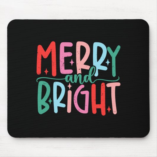 Merry &amp; Bright Moody &amp; Uptight Matching Co マウスパッド (正面)