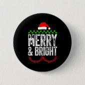 Merry &amp; Bright Moody &amp; Uptight Matching Co 缶バッジ (正面)