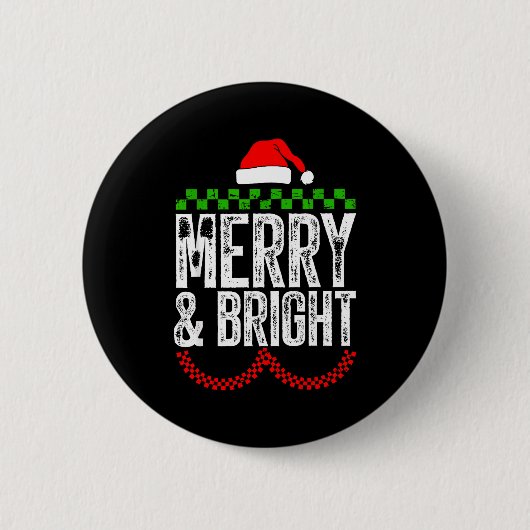 Merry &amp; Bright Moody &amp; Uptight Matching Co 缶バッジ (正面)