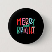 Merry &amp; Bright Moody &amp; Uptight Matching Co 缶バッジ (正面)