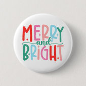 Merry &amp; Bright Moody &amp; Uptight Matching Co 缶バッジ (正面)