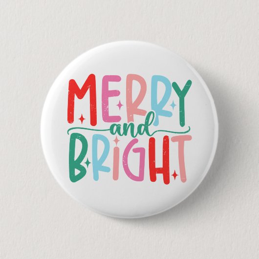 Merry & Bright Moody & Uptight Matching Co 缶バッジ (正面)