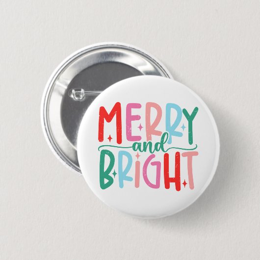 Merry &amp; Bright Moody &amp; Uptight Matching Co 缶バッジ (正面&裏面)