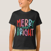 Merry &amp; Bright Moody &amp; Uptight Matching Co Tシャツ (正面)