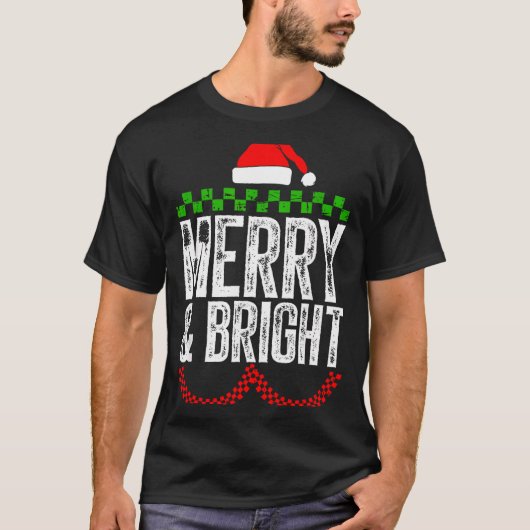 Merry & Bright Moody & Uptight Matching Co Tシャツ (正面)