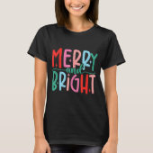 Merry & Bright Moody & Uptight Matching Co Tシャツ (正面)