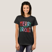 Merry & Bright Moody & Uptight Matching Co Tシャツ (正面フル)