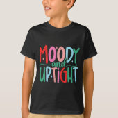 Merry &amp; Bright Moody &amp; Uptight Matching Co Tシャツ (正面)