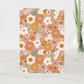 Merry and Bright エレガントなブラックフォント シーズンカード (裏面)