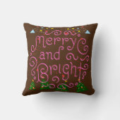 Merry and Bright クッション (裏面)