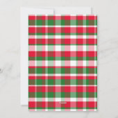 Merry and Bright 5 Photo Christmas シーズンカード (裏面)