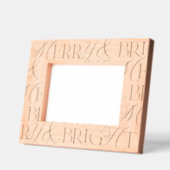 Merry And Bright Christmas レーザー彫刻フレーム (左)