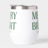 Merry And Bright Christmas Holiday Green (右面)