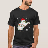 Merry And Bright Christmas Lights Xmas West Virgin Tシャツ (正面)