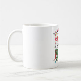 Merry and Bright Christmas Mug コーヒーマグカップ