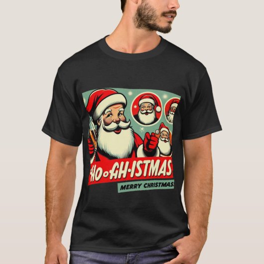Merry and Bright Christmas T-Shirt Tシャツ (正面)