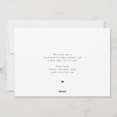 Merry and Bright modern 3 photos Christmas シーズンカード (裏面)