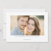 Merry and Bright Modern Holiday Photo Card シーズンカード (裏面)