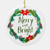 Merry and Bright Ornament セラミックオーナメント (裏面)
