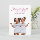 Merry And Bright Photo シーズンカード (スタンド正面)