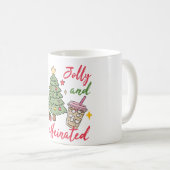 Merry and Caffeinated Christmas Mug コーヒーマグカップ (正面右)
