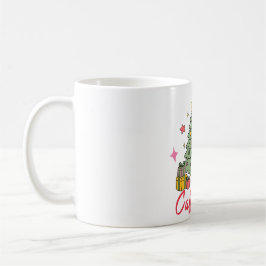 Merry and Caffeinated Christmas Mug コーヒーマグカップ